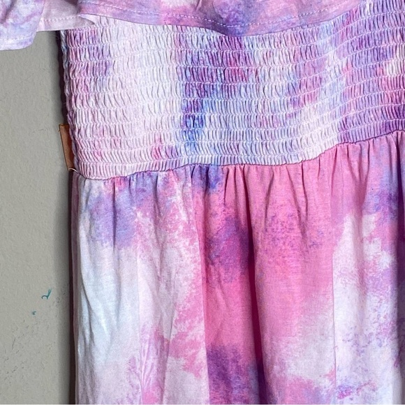 The Children’s Place Girl Dress Multicolor Open Shoulder Size 5/6 Years - Picture 7 of 16